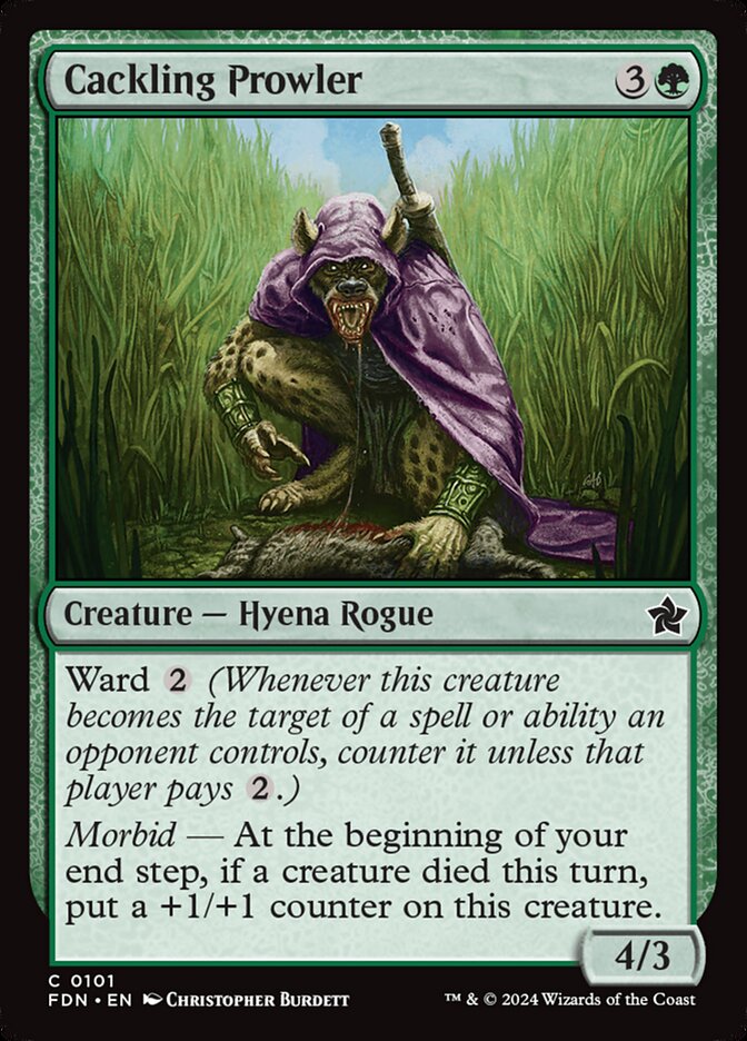 Cackling Prowler (101) - Foundations (FDN)