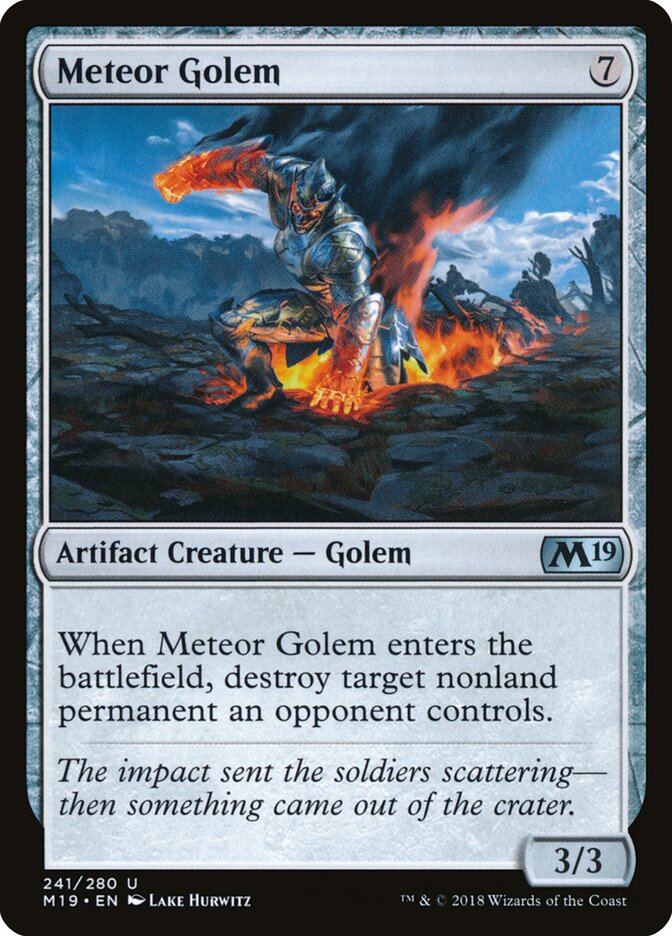 Meteor Golem (241) - Core Set 2019 (M19)