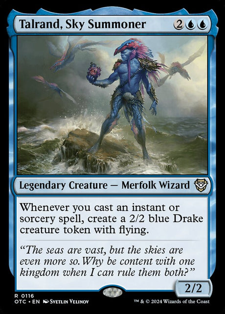 Talrand, Sky Summoner (116) - Outlaws of Thunder Junction Commander (OTC)