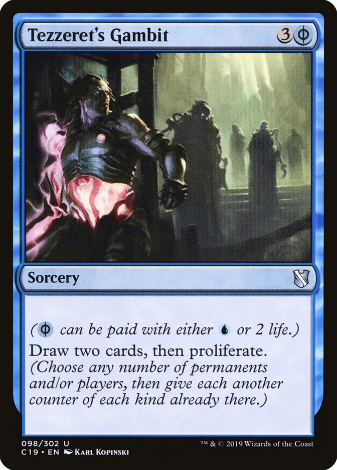 Tezzeret's Gambit (98) - Commander 2019 (C19)