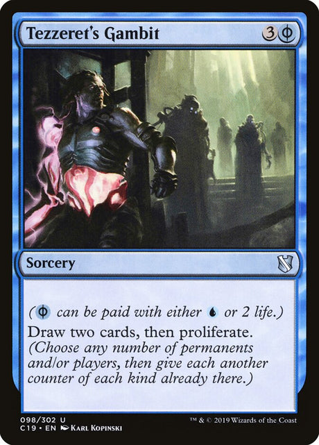 Tezzeret's Gambit (98) - Commander 2019 (C19)