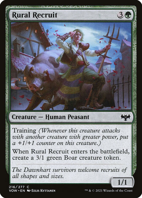 Rural Recruit (216) - Innistrad: Crimson Vow (VOW)