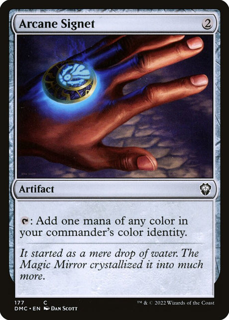Arcane Signet (177) - Dominaria United Commander (DMC)