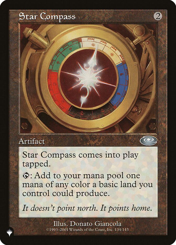 Star Compass (PLS-134) - The List (PLST)