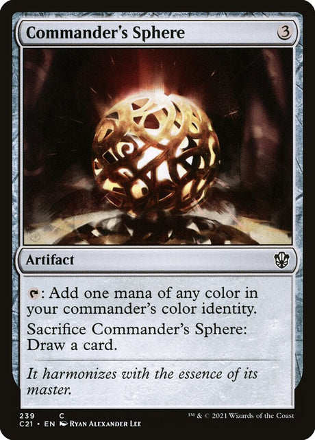 Commander's Sphere (239) - Commander 2021 (C21)