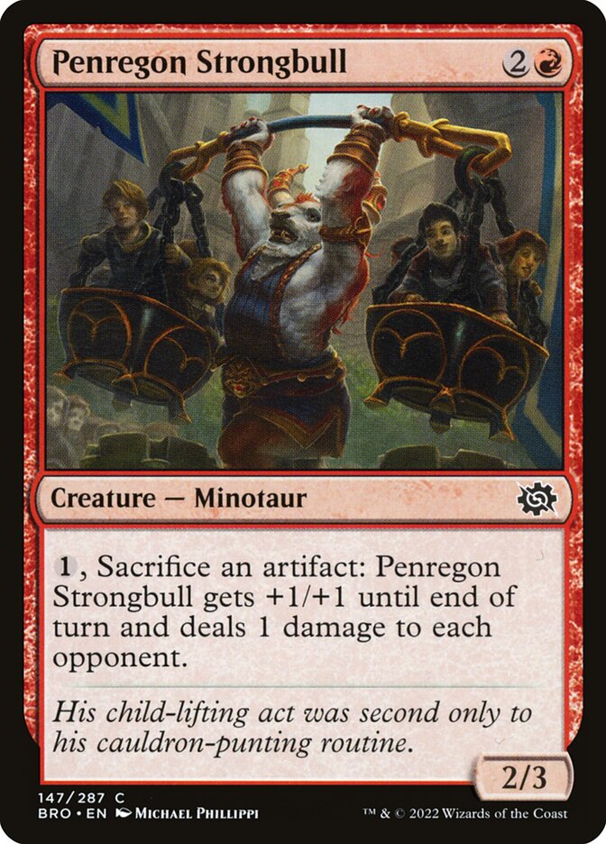 Penregon Strongbull (147) - The Brothers' War (BRO)