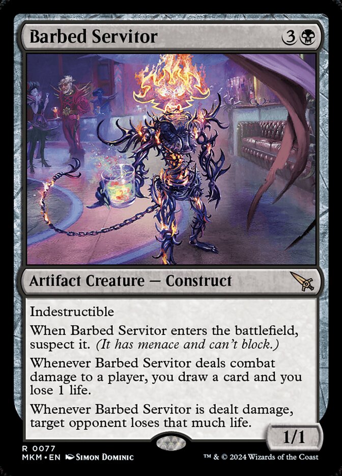 Barbed Servitor (77) - Murders at Karlov Manor (MKM)