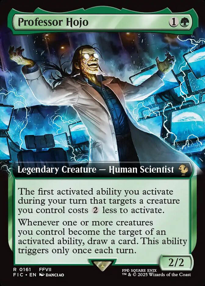 Professor Hojo (161) - [Extended Art] Final Fantasy Commander (FIC)