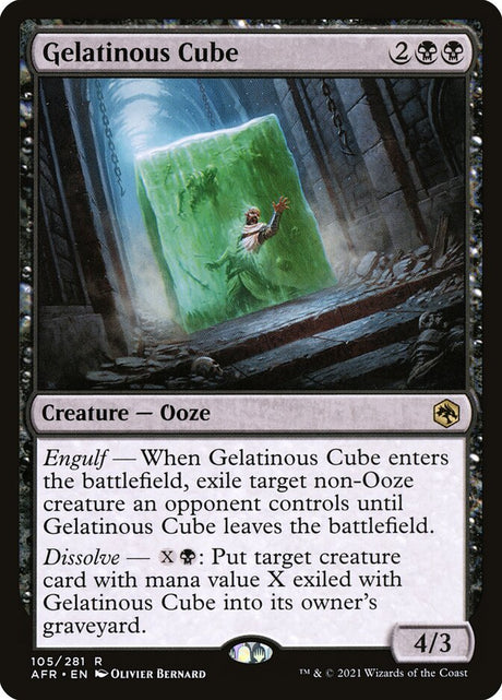 Gelatinous Cube (105) - Adventures in the Forgotten Realms (AFR)