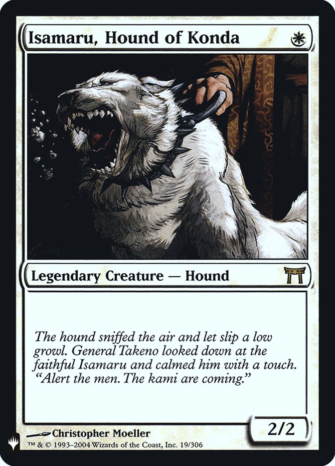 Isamaru, Hound of Konda - [Foil] The List (PLST)