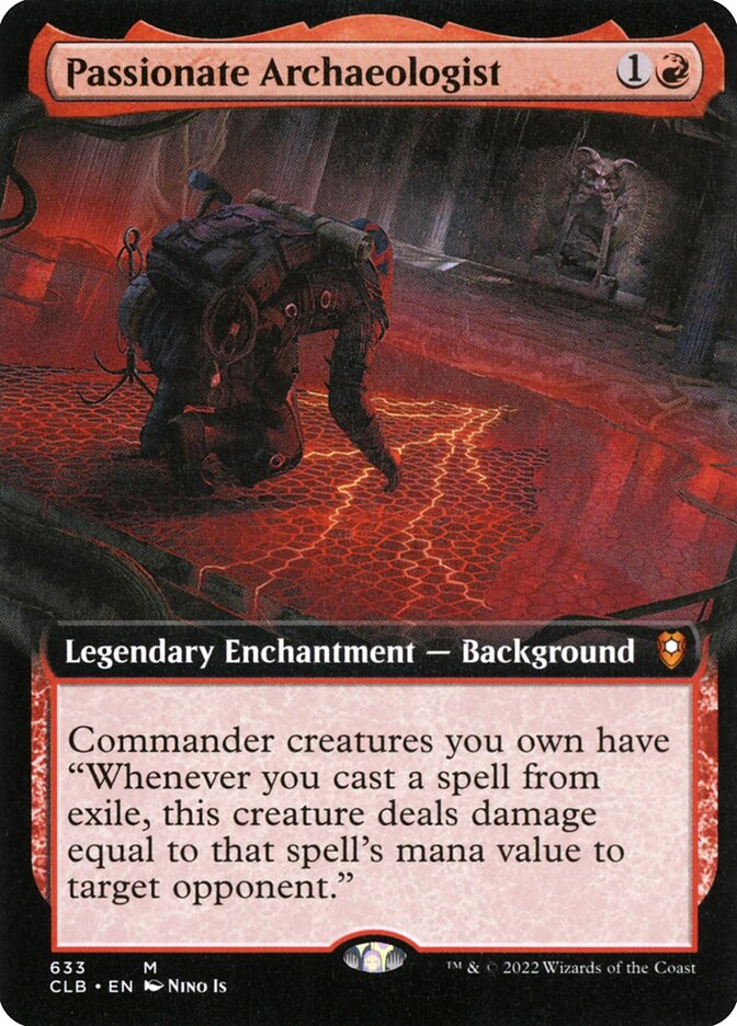 Passionate Archaeologist (633) - Commander Legends: Battle for Baldur's Gate (CLB)