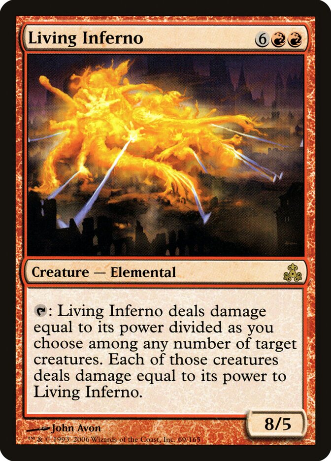 Living Inferno (69) - Guildpact (GPT)