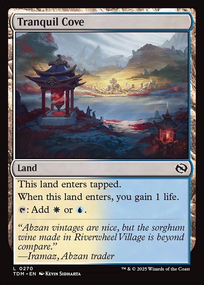 Tranquil Cove (270) - Tarkir: Dragonstorm (TDM)