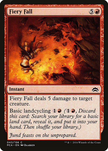 Fiery Fall (43) - Planechase Anthology (PCA)