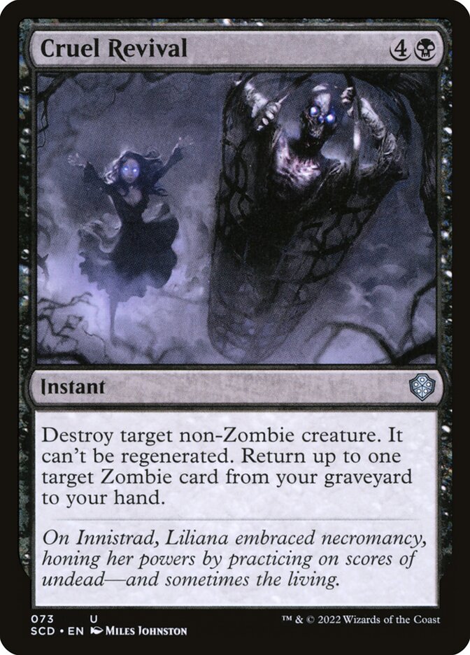 Cruel Revival (73) - Starter Commander Decks (SCD)