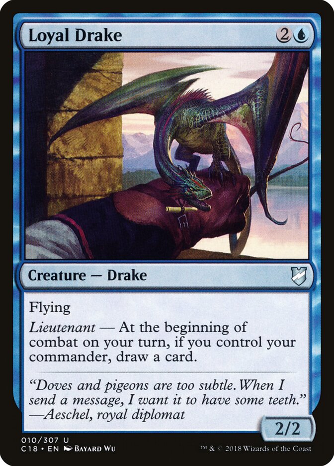 Loyal Drake (10) - Commander 2018 (C18)