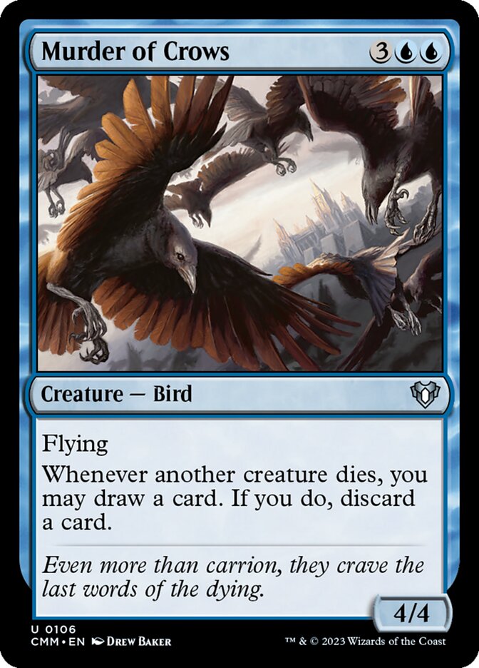 Murder of Crows (106) - Commander Masters (CMM)
