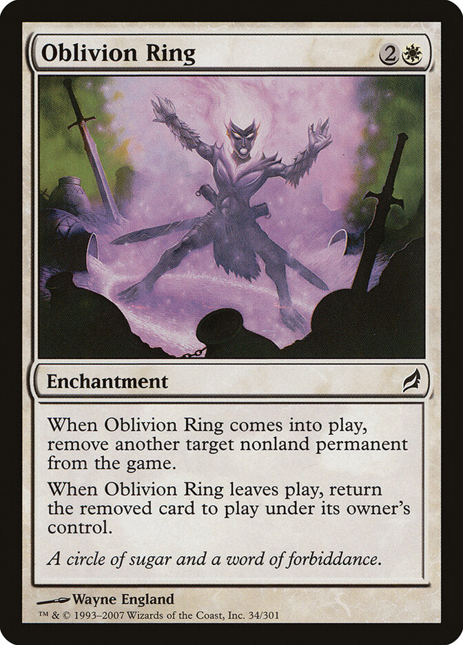 Oblivion Ring (34) - Lorwyn (LRW)
