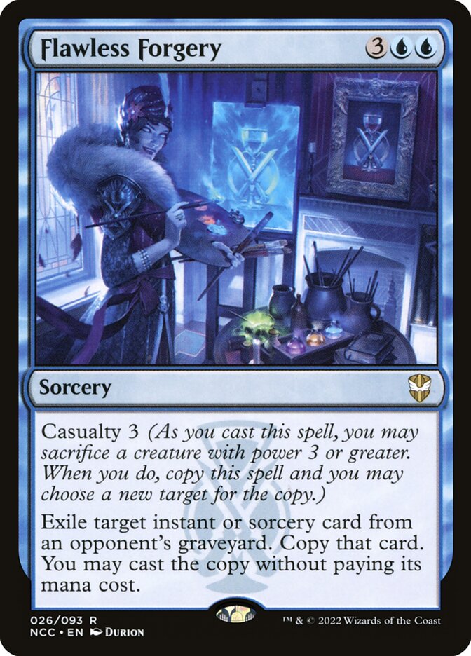 Flawless Forgery (26) - New Capenna Commander (NCC)