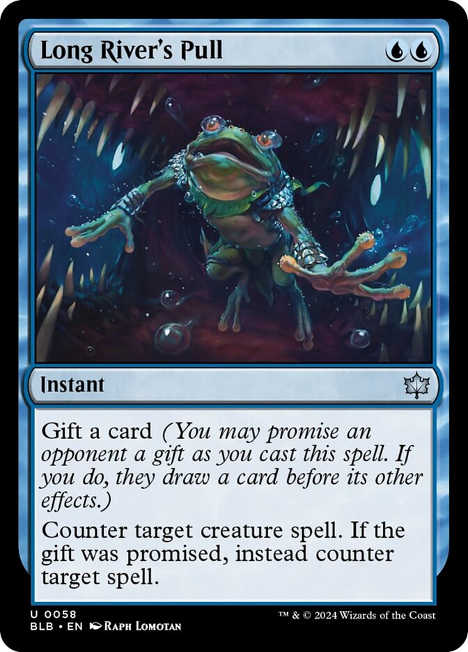 Long River's Pull - [Foil] Bloomburrow (BLB)