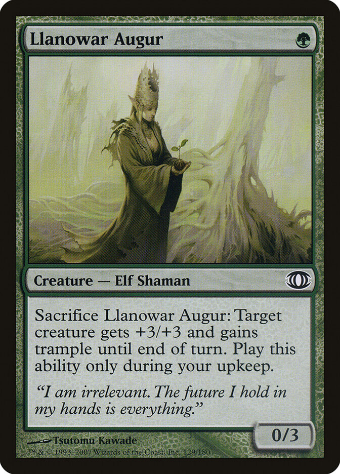 Llanowar Augur (129) - Future Sight (FUT)