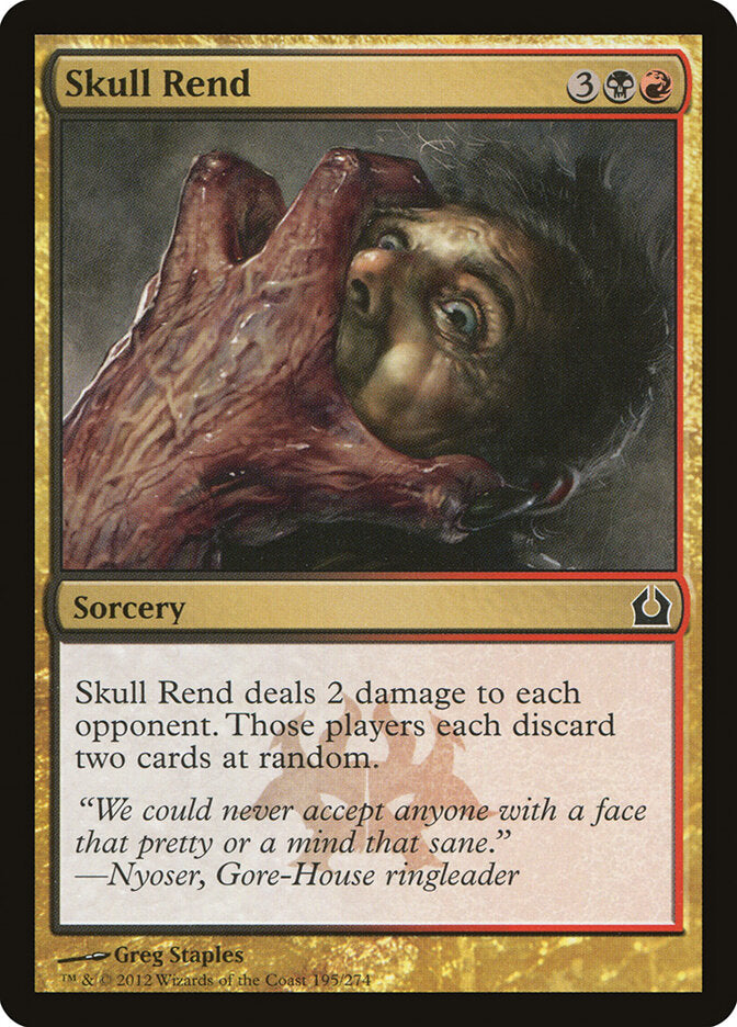 Skull Rend (195) - Return to Ravnica (RTR)