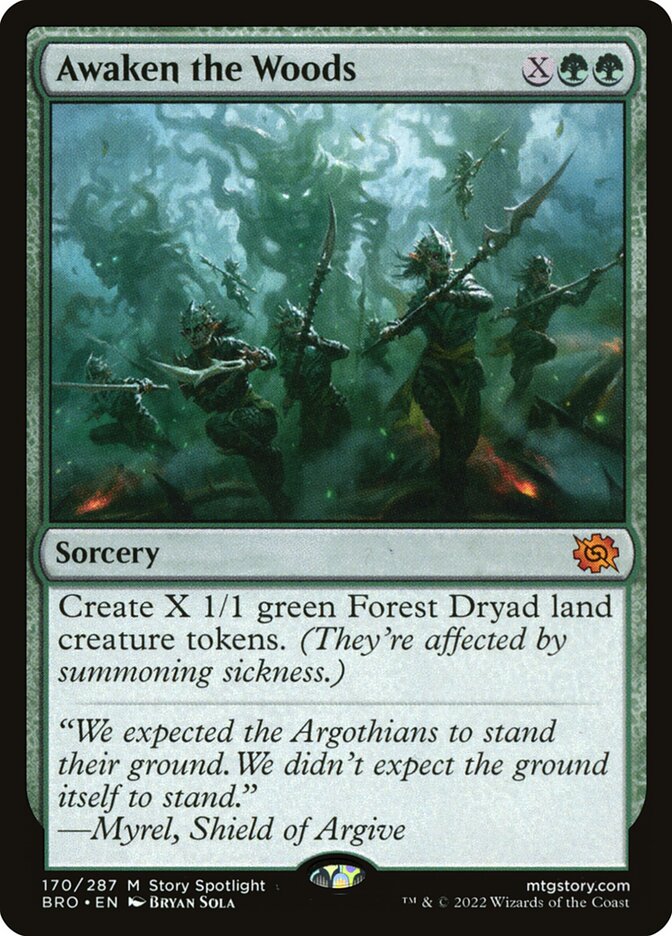 Awaken the Woods (170) - The Brothers' War (BRO)