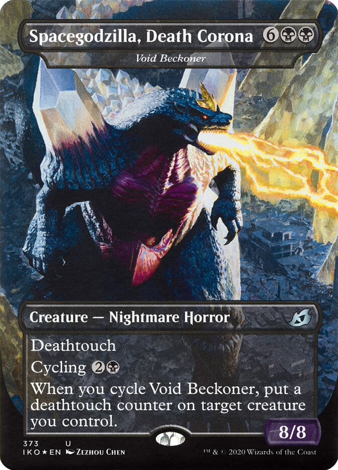 Spacegodzilla, Death Corona - Void Beckoner (373) - Ikoria: Lair of Behemoths (IKO)