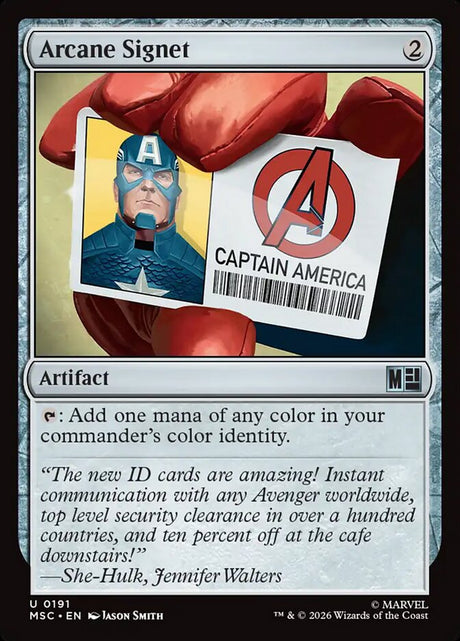 Arcane Signet (191) - Marvel Super Heroes Commander (MSC)