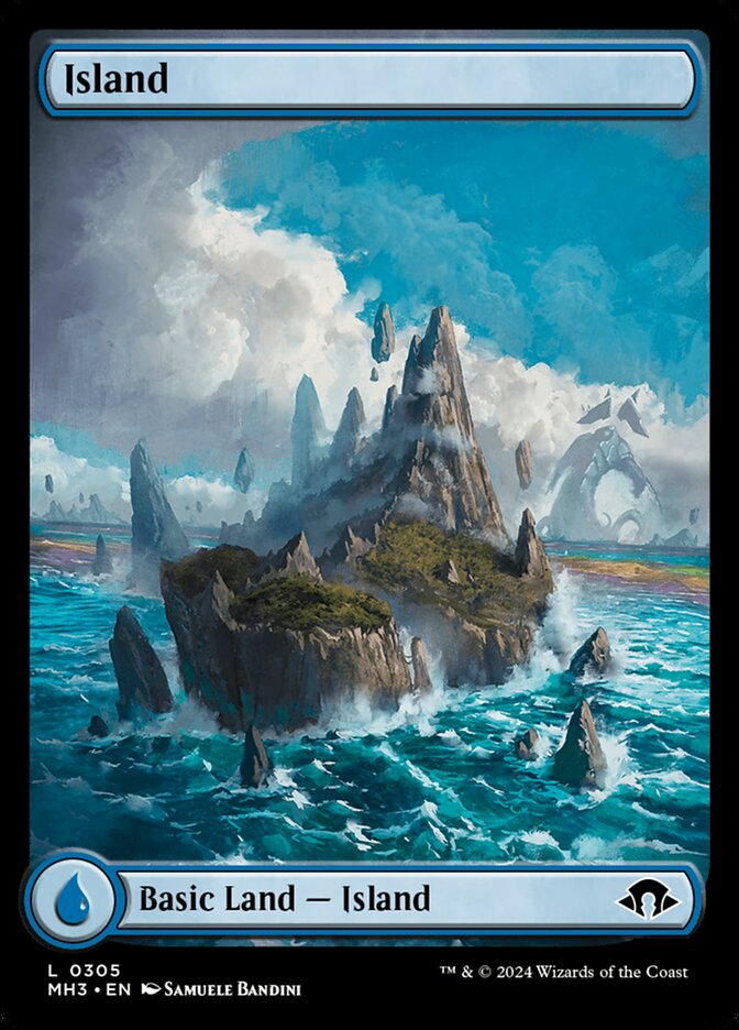 Island (305) - [Full Art] Modern Horizons 3 (MH3)