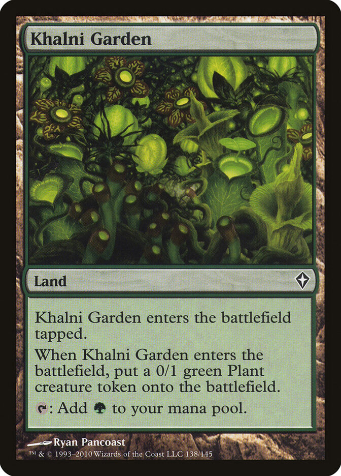 Khalni Garden (138) - Worldwake (WWK)