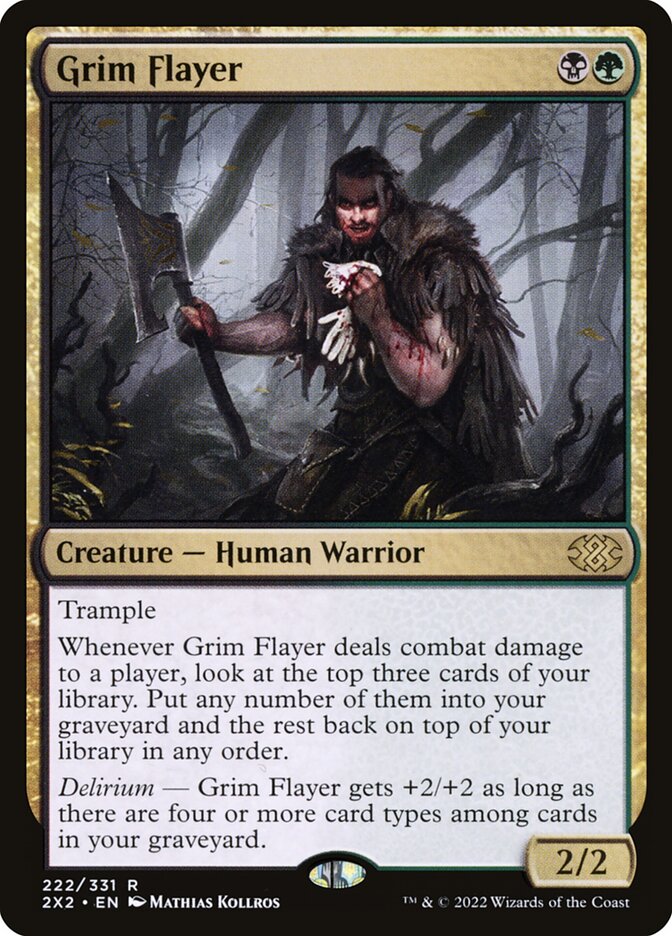 Grim Flayer (222) - Double Masters 2022 (2X2)