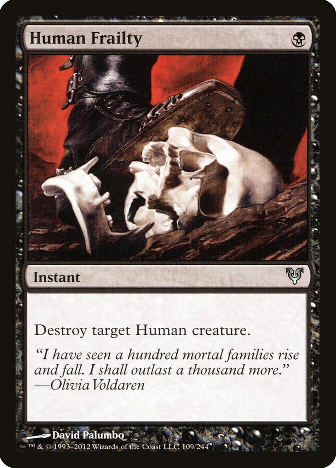 Human Frailty (109) - Avacyn Restored (AVR)
