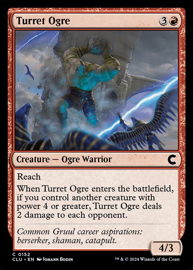 Turret Ogre (152) - Ravnica: Clue Edition (CLU)