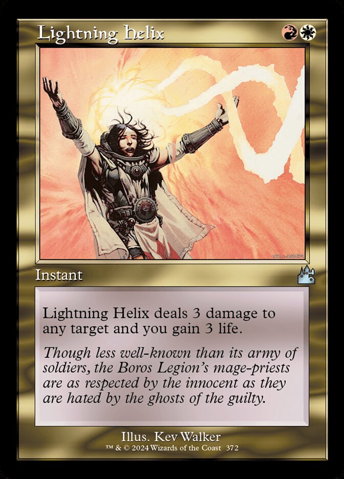 Lightning Helix (372) - Ravnica Remastered (RVR)