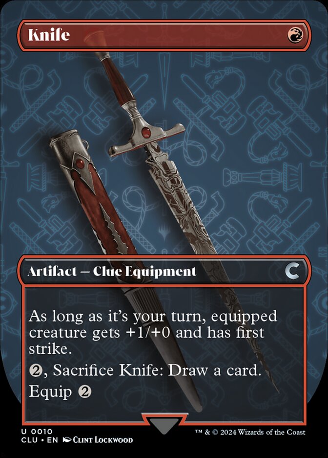 Knife (10) - Ravnica: Clue Edition (CLU)