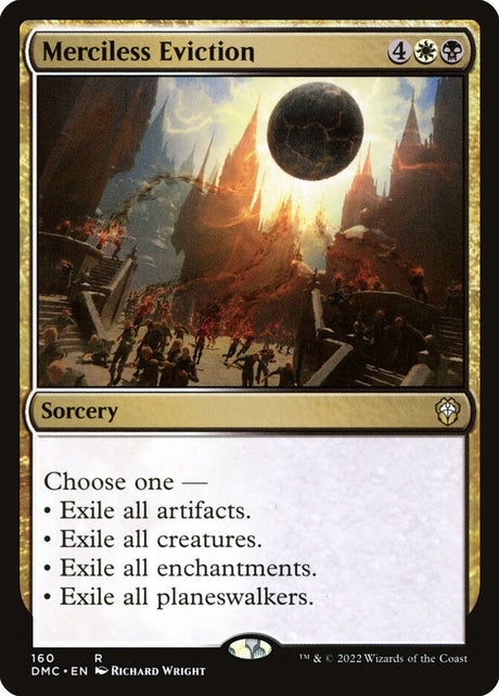 Merciless Eviction (160) - Dominaria United Commander (DMC)