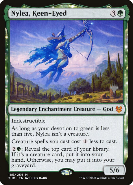 Nylea, Keen-Eyed (185p) - Theros Beyond Death Promos (PTHB)