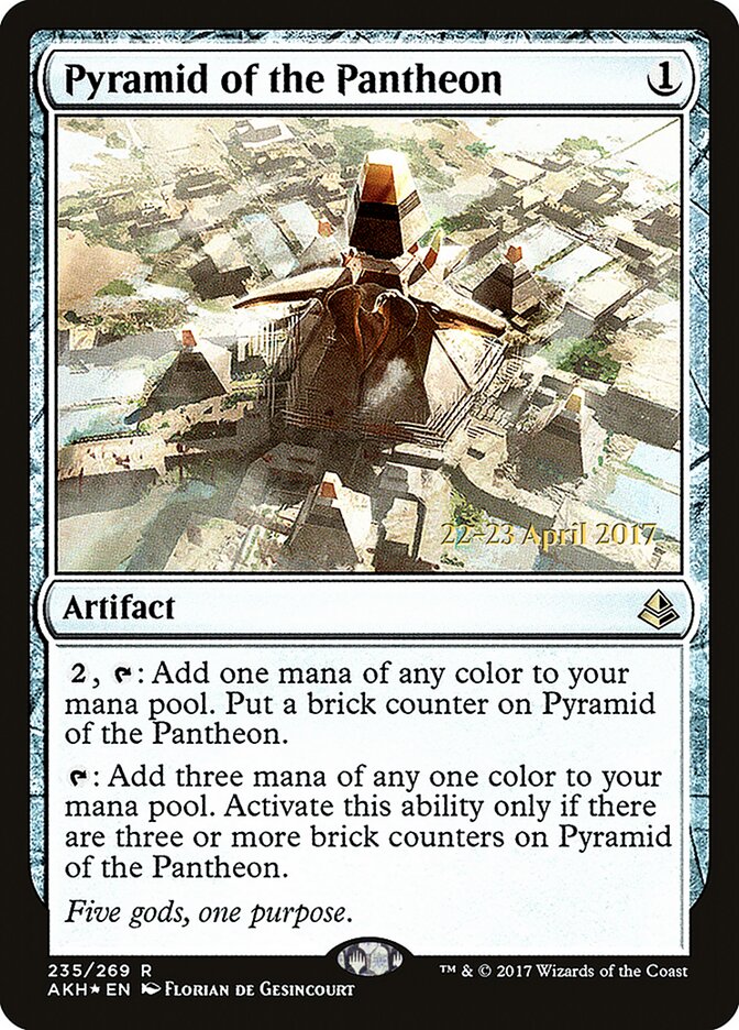Pyramid of the Pantheon (235s) - Amonkhet Promos (PAKH)
