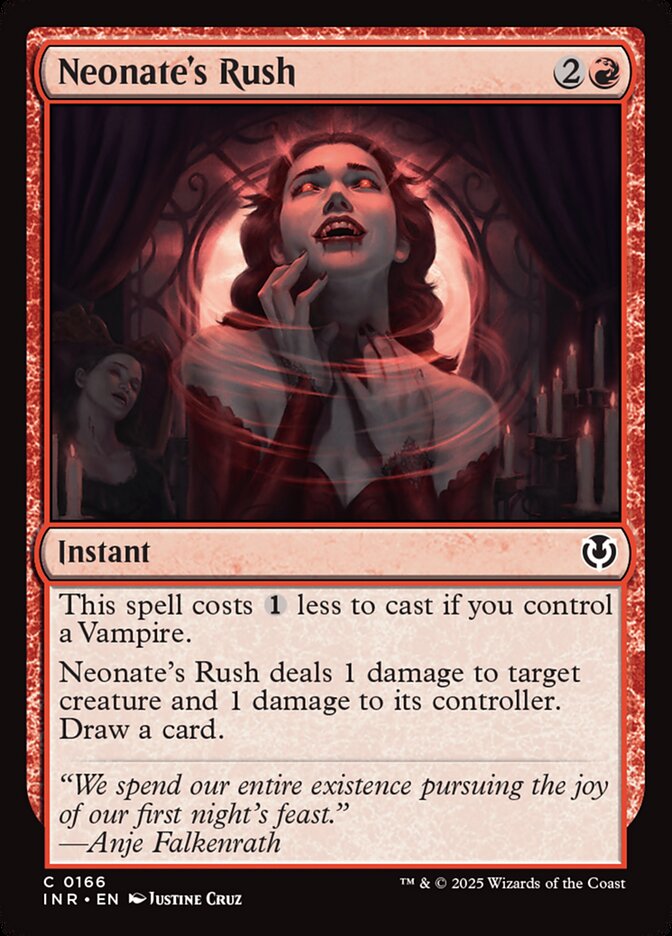 Neonate's Rush (166) - Innistrad Remastered (INR)