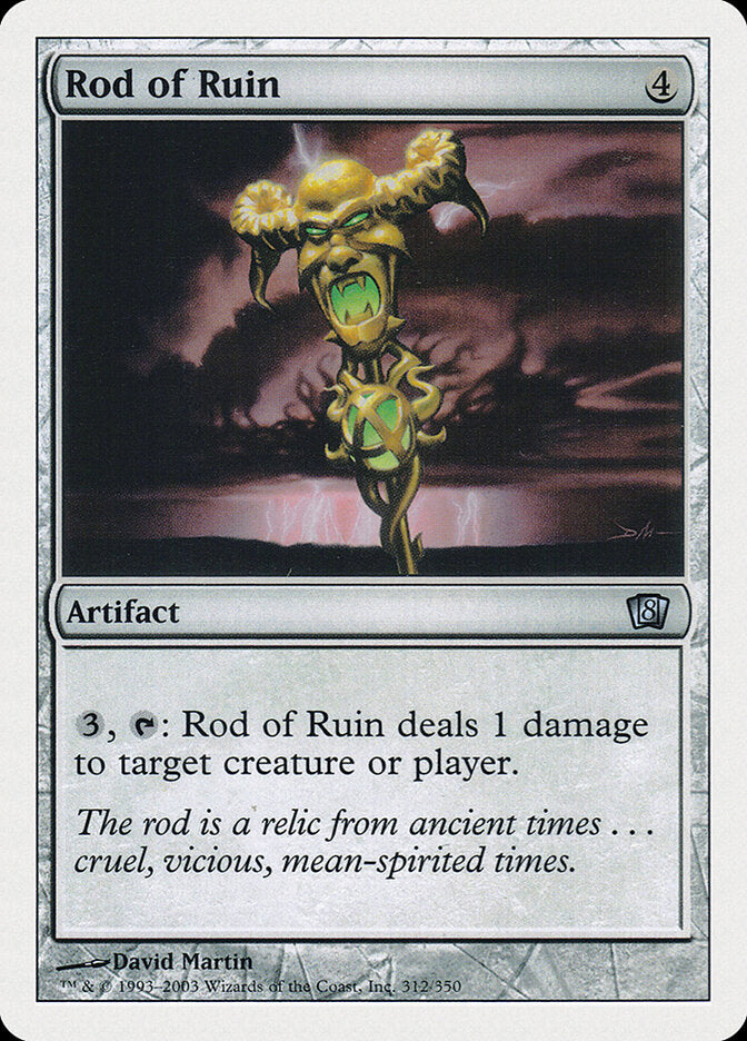 Rod of Ruin (312) - Eighth Edition (8ED)