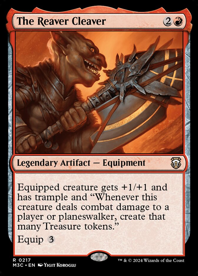 The Reaver Cleaver - Modern Horizons 3 Commander (M3C)