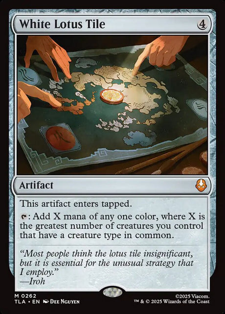 White Lotus Tile (262) - Avatar: The Last Airbender (TLA)