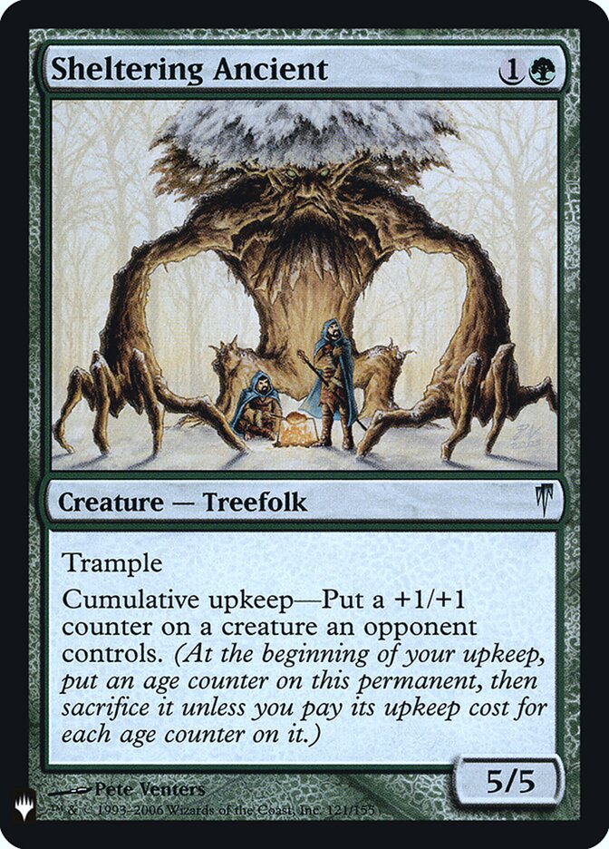 Sheltering Ancient (CSP-121) - The List (PLST)