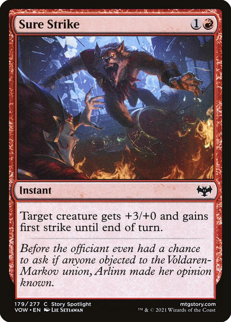 Sure Strike (179) - Innistrad: Crimson Vow (VOW)