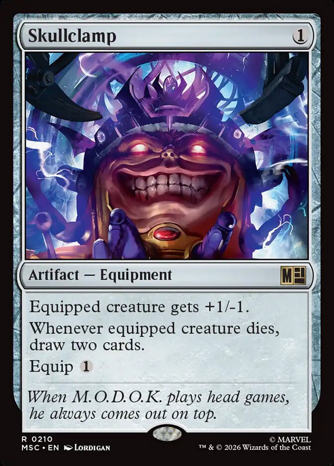 Skullclamp (210) - Marvel Super Heroes Commander (MSC)