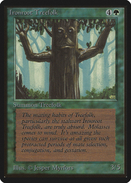Ironroot Treefolk (204) - Limited Edition Beta (LEB)