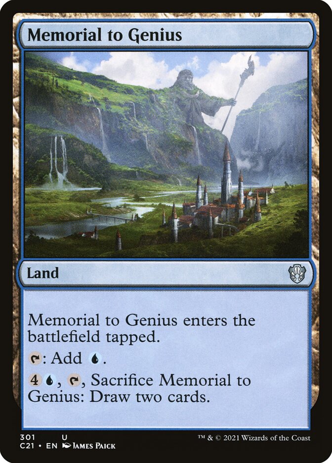 Memorial to Genius (301) - Commander 2021 (C21)