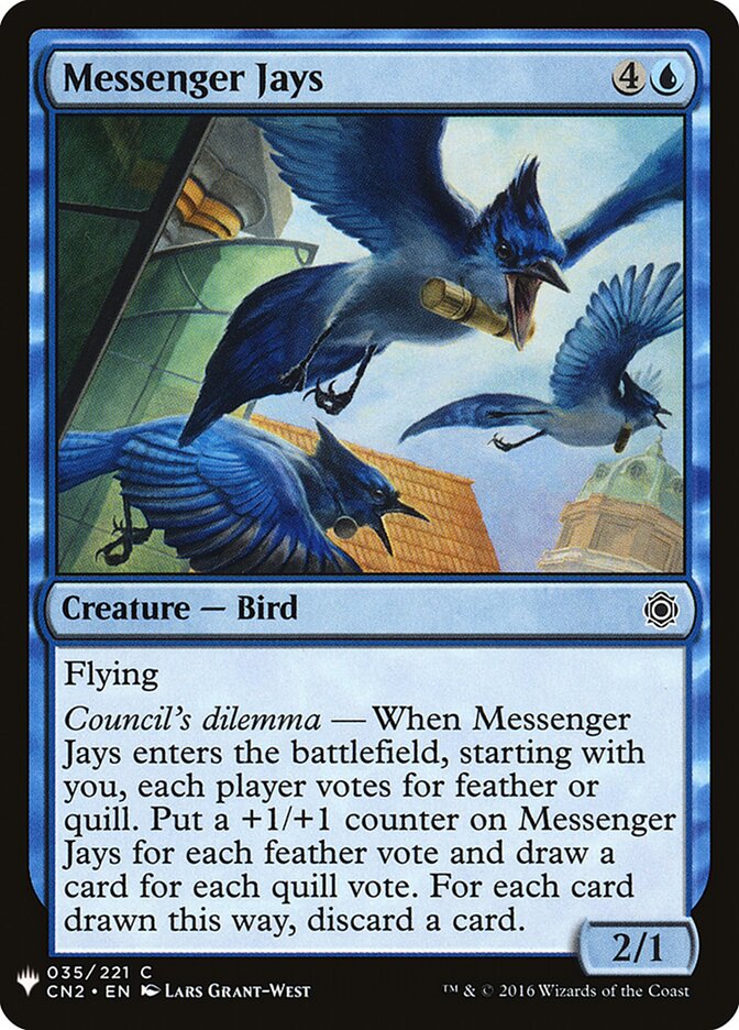 Messenger Jays (CN2-35) - The List (PLST)