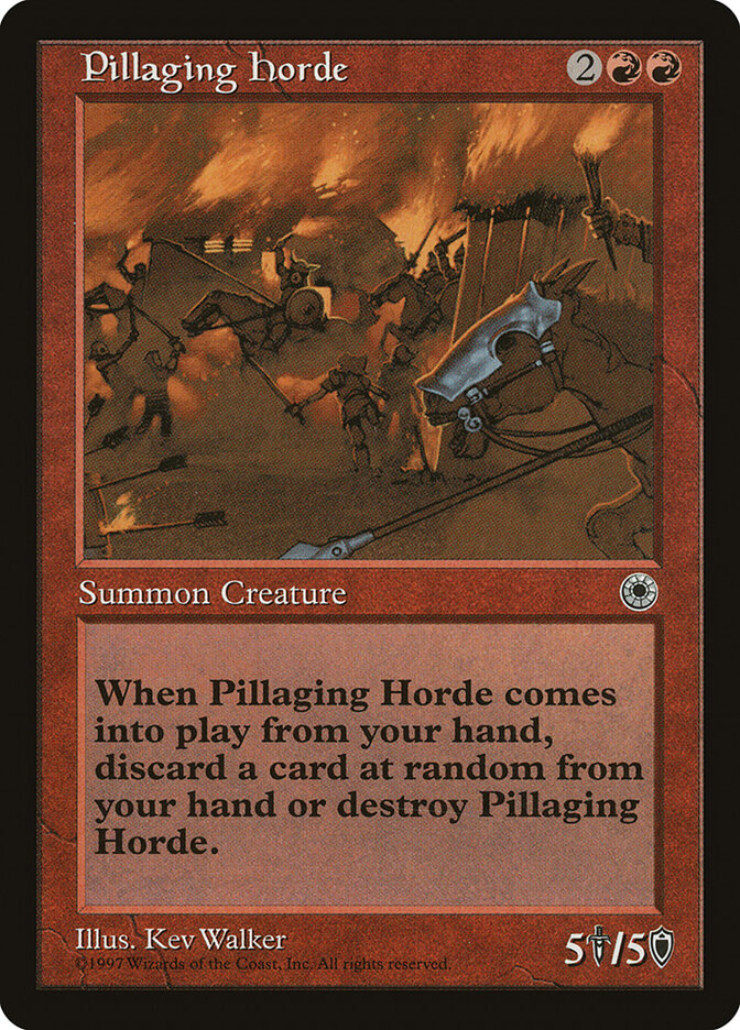 Pillaging Horde (142) - Portal (POR)